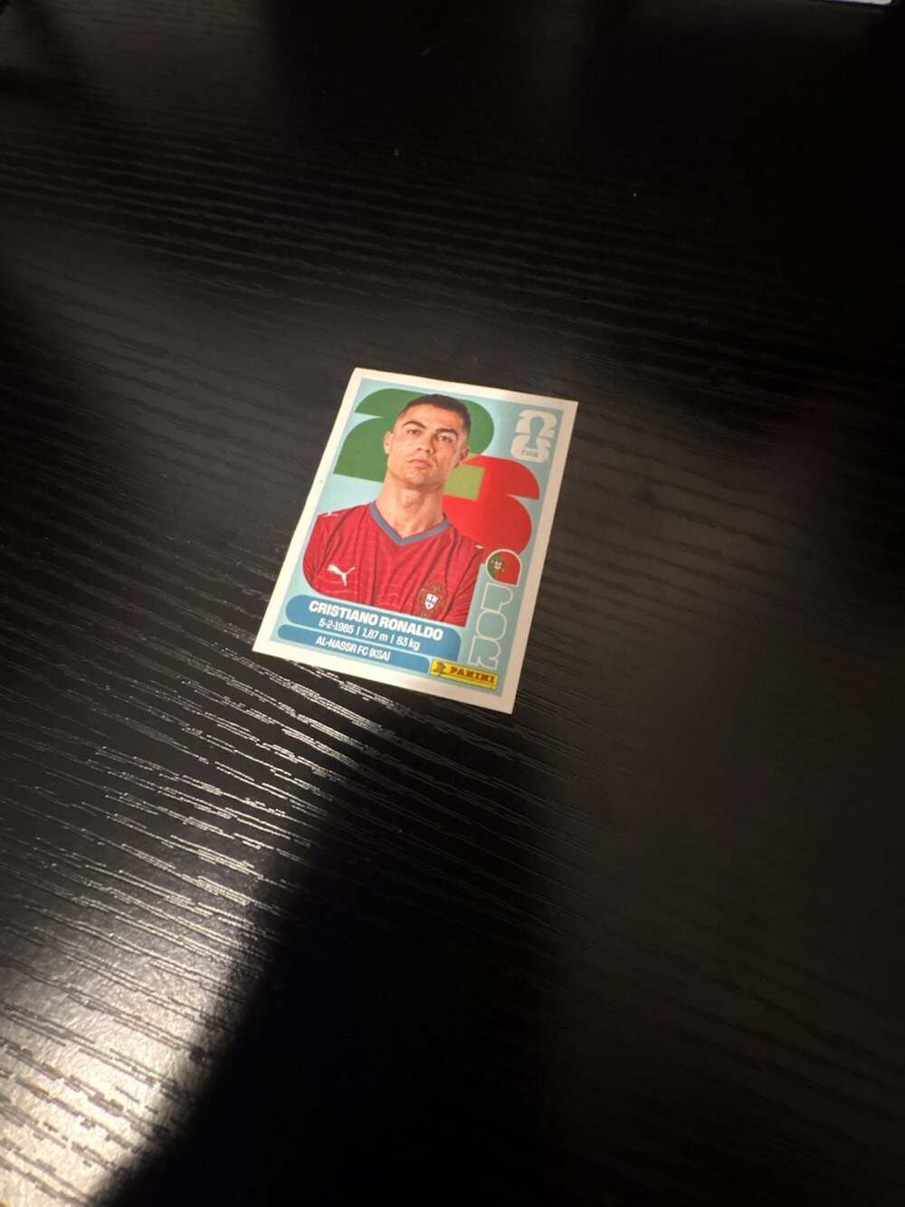 2026 Panini FIFA World Cup Sticker Cristiano Ronaldo Portugal POR 15